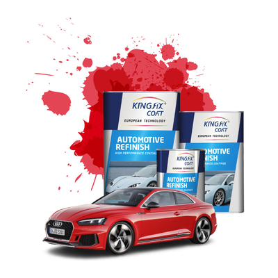 Pintura de la capa superior del automóvil fresco con 400-500 pies cuadrados por galón de cobertura 2-3 capas anti corrosión