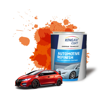 Pintura de capa superior de automóviles de alto brillo 50 G/L VOC