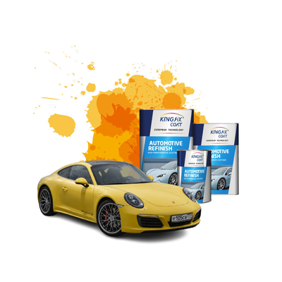 Pintura de la capa superior de la automoción de pulverización acabado brillante 2-3 capas para camiones