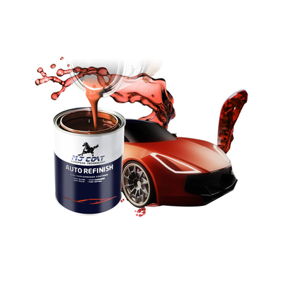 4-6 horas Tiempo de recubrimiento pintura de capa superior automotriz blanca para necesidades de reparación de automóviles