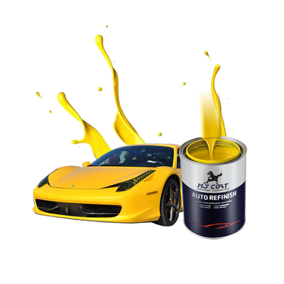 Rápido de secado menos de 8 horas Pintura de base para automóviles Resistencia a los rayos UV Limpieza fácil