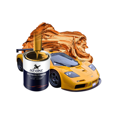 Bajo contenido de VOC de la pintura de la capa de base del automóvil Velocidad de secado Menos de 8 horas Alta cobertura