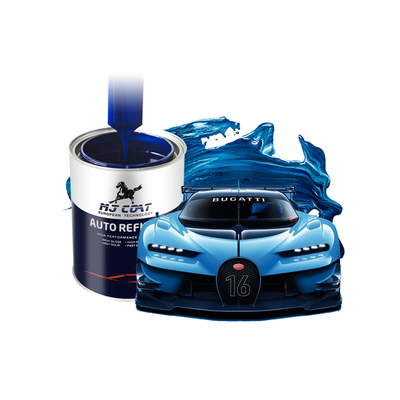 2 a 3 capas Pintura de base para automóviles Adhesión duradera Superficie lisa