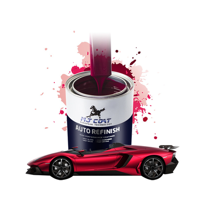 Almacenamiento en frío Pintura de capa superior de automóviles con 4-6 horas Tiempo de recubrimiento Alto brillo