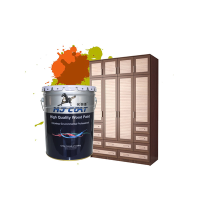 Secado de satén NC acabado de madera con bajo contenido de VOC Recoat en 2-4 horas 1 galón