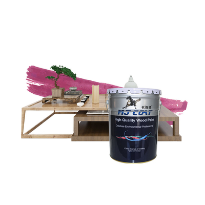 Matte Color de madera PU pintura de madera impermeable abrigo Bajo olor fácil de aplicar 2-3 capas