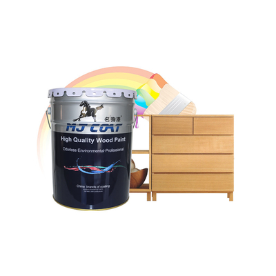 Pintura de madera PU mate Revestimiento impermeable Fácil aplicación para superficies de madera