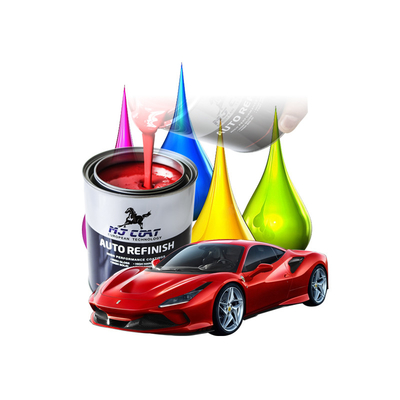 Bajo COV acabado mate acrílico primer automático semi brillante Brillo de 2 horas Tiempo de recubrimiento 1-2 capas