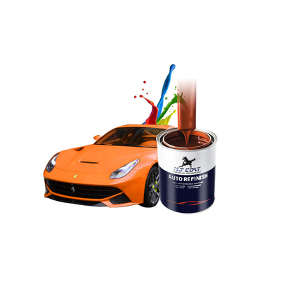 2-3 horas Tiempo de secado Pintura de capa superior de automóvil de alto brillo para automóviles y automóviles
