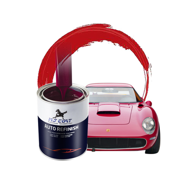 4-6 horas Tiempo de recubrimiento Pintura de capa superior de automóviles con y más del 40% de contenido de sólidos