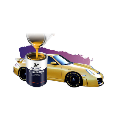 Pintura profesional de la capa de base del automóvil brillante en varios colores para un acabado perfecto