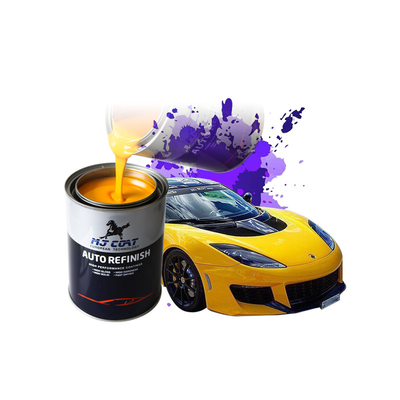 Pintura de capa de base para automóviles de baja potencia para la evaluación de la dureza y película de pintura anti-rasguños