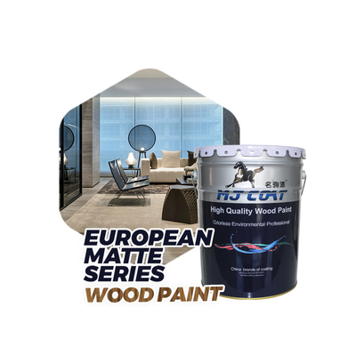 Pintura de madera de PU lisa Resistencia a los rayos UV Protección duradera y confiable