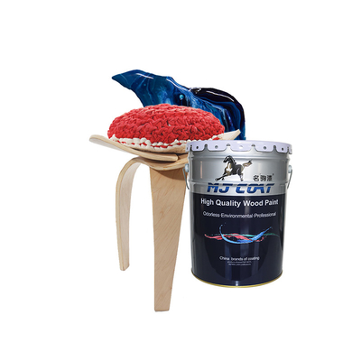 Pintura de madera de una sola capa / NC Finish de madera brillo Limpieza con jabón y agua para acabados de madera en interiores