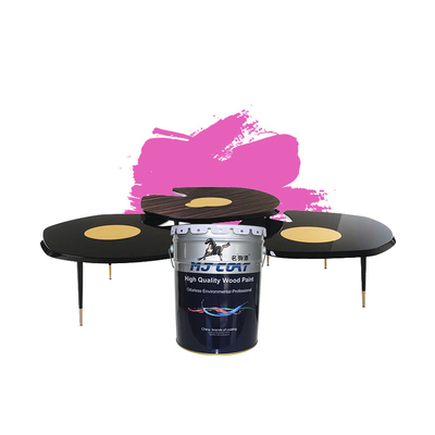 Seca rápida Durabilidad larga 10-15 pies cuadrados Cobertura Pintura de madera PU lisa para madera interior