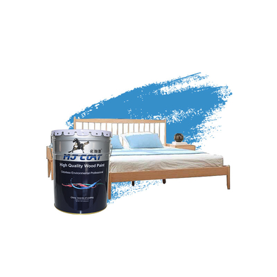 Seca de la madera PU pintura de cobertura bajo contenido de COV para acabados lisos