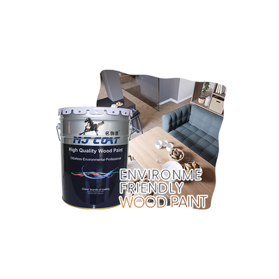Luminosa satinada NC Finish de madera Tiempo de secado / bajo COV para superficies de madera