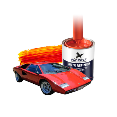 Automotriz de acabado brillante y mate pintura de capa clara base de metal capa superior de capa resistente a los rayos UV resistente a los arañazos