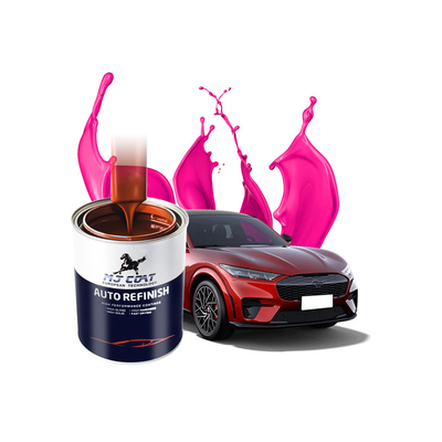 Reparación de pintura de automóviles de poliuretano acrílico Refinanciación de pintura de automóviles Bajo COV Seca rápida en un ambiente seco