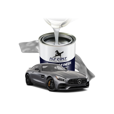 Pintura para automóviles de color blanco brillante a base de agua, capa superior, pintura de laca automotriz, acabado brillante Seco 2-3 horas