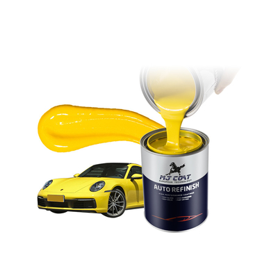 Pintura de revestimiento superior de automóviles a base de agua blanca Menos de 50 G/L Contenido de COV Tiempo de recubrimiento 4-6 horas