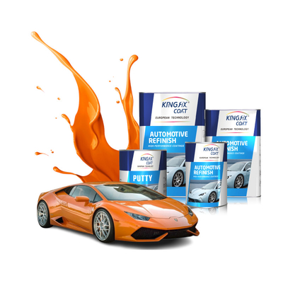 Protección doble pintura de capa clara automática proporciona acabado brillante con 2-3 capas necesarias
