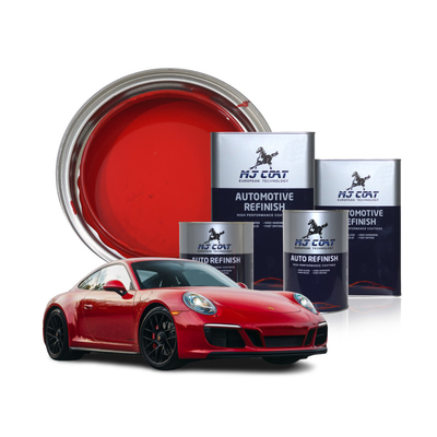 Pintura de capa superior de automóviles de color blanco brillante Formulación a base de agua Cubre 400-500 pies cuadrados por galón