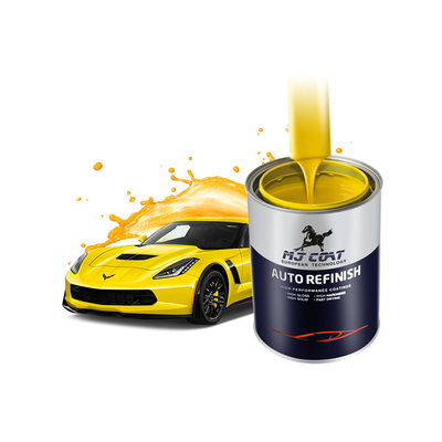 Resistencia a los rayos UV de la capa de base de la pintura para automóviles Velocidad de secado 25°C Brillo 30%-50%