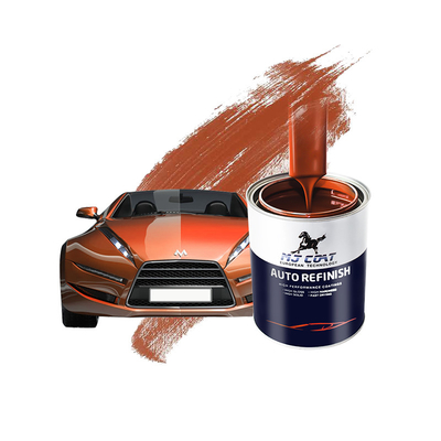 Pintura de capa base automotriz de secado rápido con cobertura UV resistente a los arañazos y acabado brillante