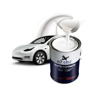 Pintura de la capa de base del automóvil con poliuretano acrílico para película brillante