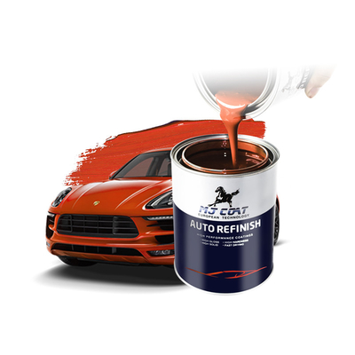 Pintura de capa superior de automóviles de alto brillo para una aplicación y mantenimiento fáciles