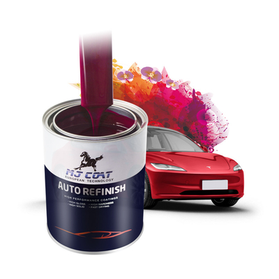 2-3 capas 1 Color Auto Clear Coat para el Metal Basecoat / Topcoat